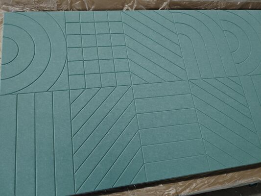 Customized Pattern PET Acoustic Panel Recyclable Acoustic Panels Sound Absorption