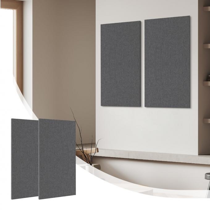 Sound Mesh Fabric Acoustic Panel Polyester Fiber Fabric Wrapped Sound Panels